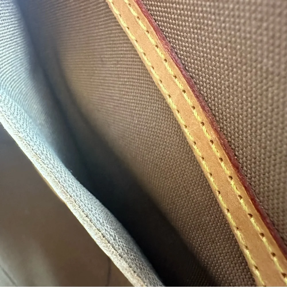 Louis Vuitton Brown and Tan Monogram Backpack - Picture 15 of 16